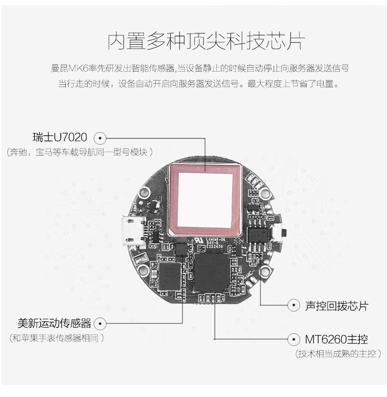曼昆微型免安装全球GPS定位追踪防盗器 老人儿童防丢器