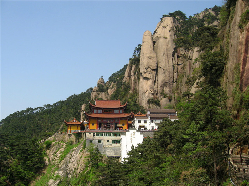 “莲花佛国”九华山
