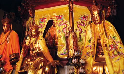 九华山肉身菩萨 金地藏-金乔觉