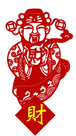 剪纸艺术 观音菩萨 财运