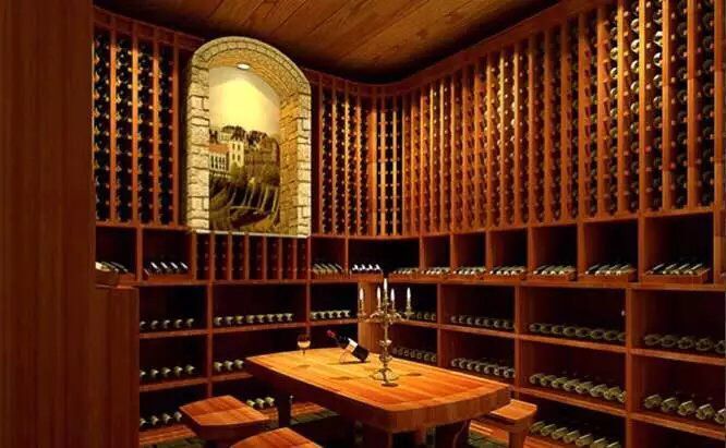 实木酒窖厂家 酒店用品生产商