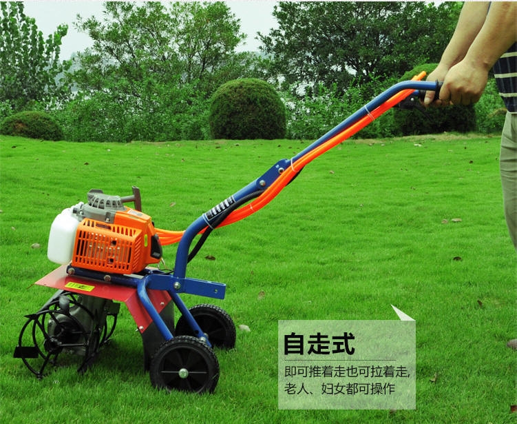 多功能微耕机 旋耕机 犁田机 除草机