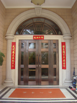 艺术铜门公司 别墅铜门厂家 紫铜门 工程铜门定做