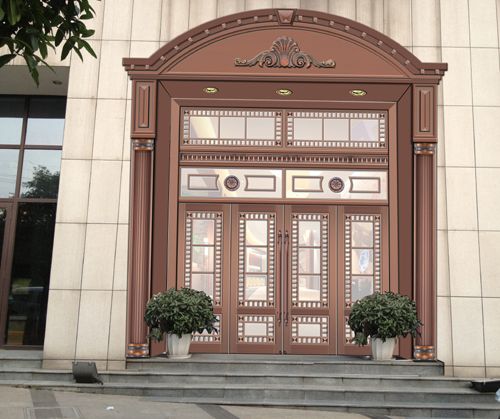 艺术铜门公司 别墅铜门厂家 紫铜门 工程铜门定做