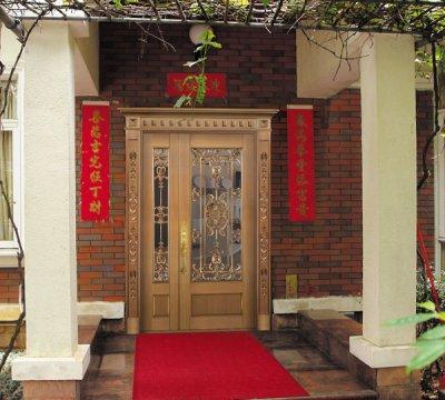 艺术铜门公司 别墅铜门厂家 紫铜门 工程铜门定做