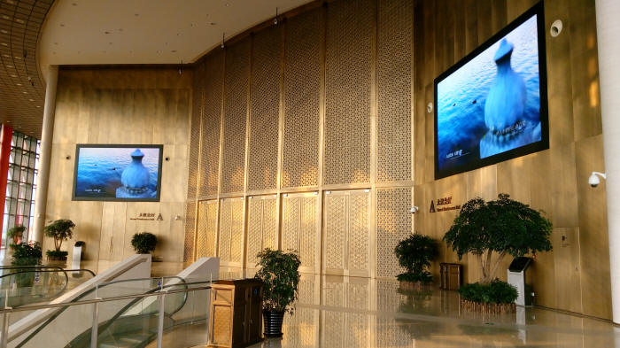北京天宝物华施工的大型铜装饰工程