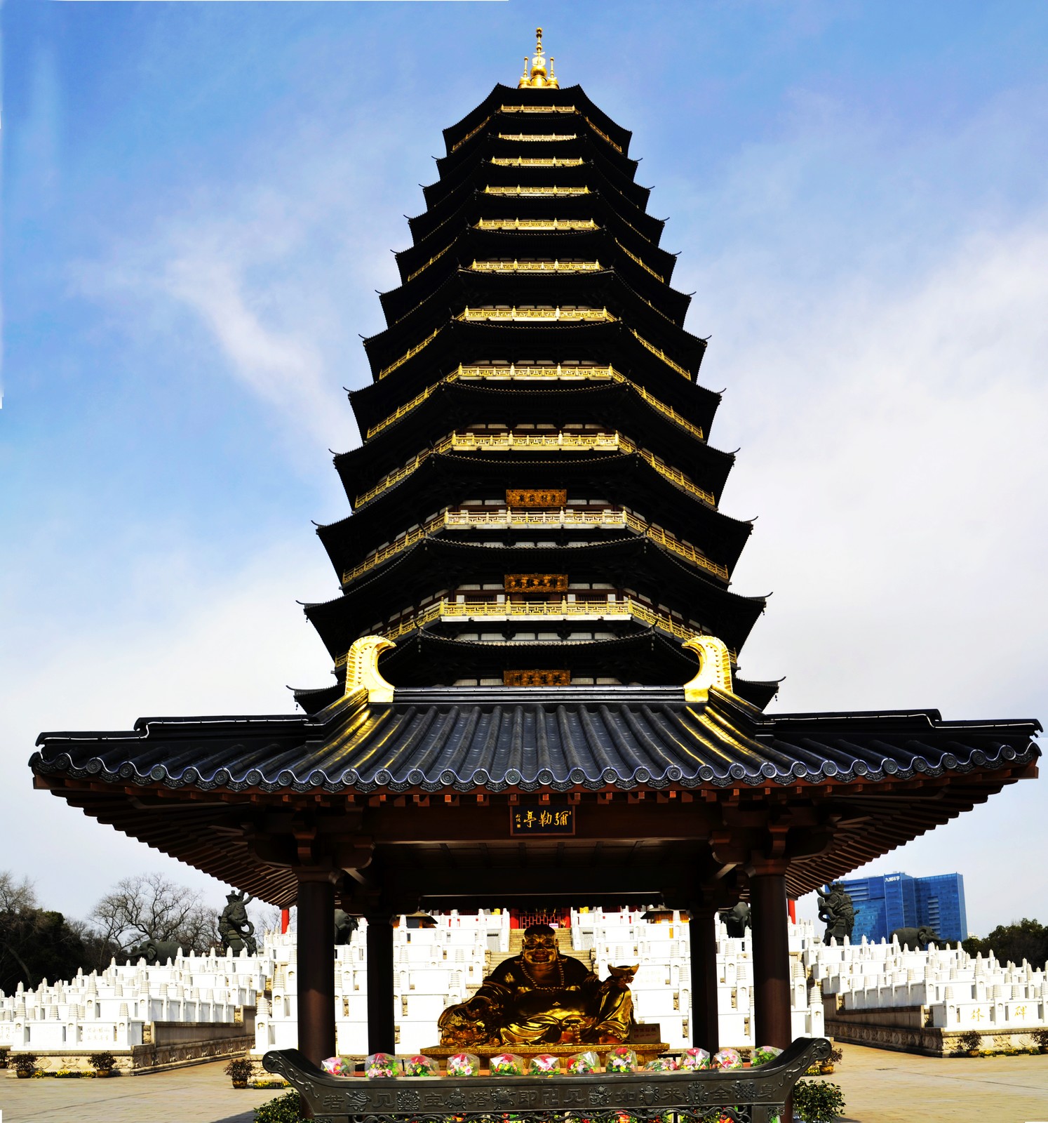 铜浮雕 铜雕塑 铜装饰 铜建筑工程 天宁寺宝塔