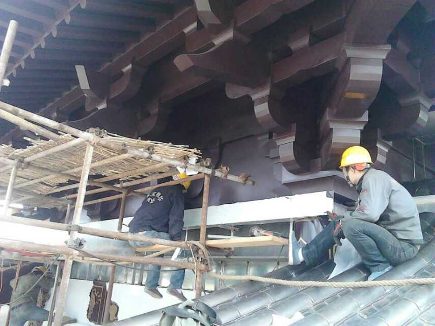 铜装饰 铜建筑工程 亚洲最大的铜牌坊工程