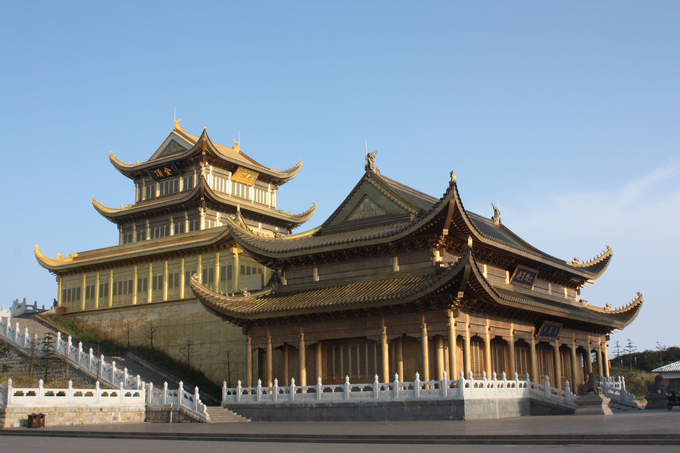 铜浮雕 铜雕塑 铜装饰 铜建筑工程 峨眉山金顶