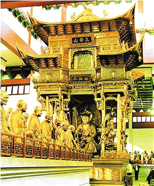 杭州灵隐寺铜殿