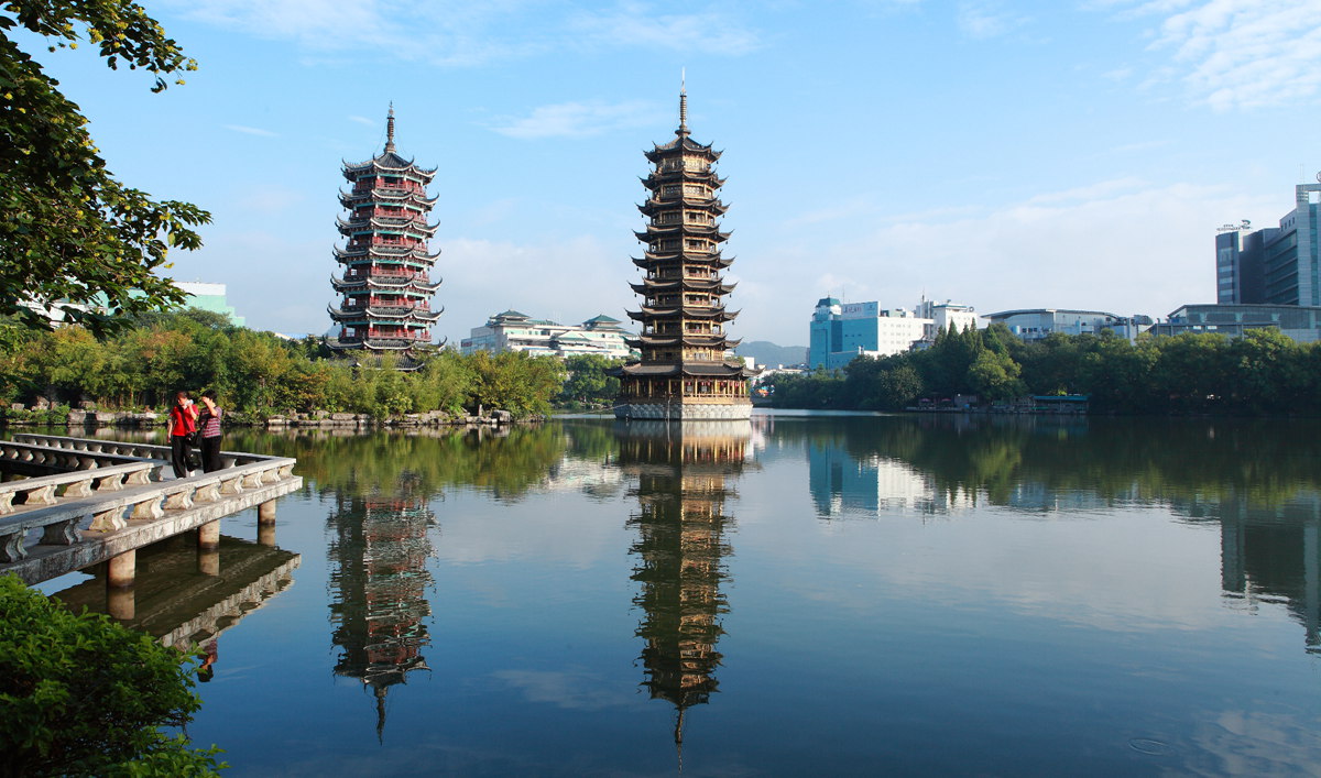 铜浮雕 铜雕塑 铜装饰 铜建筑工程 桂林日月双塔