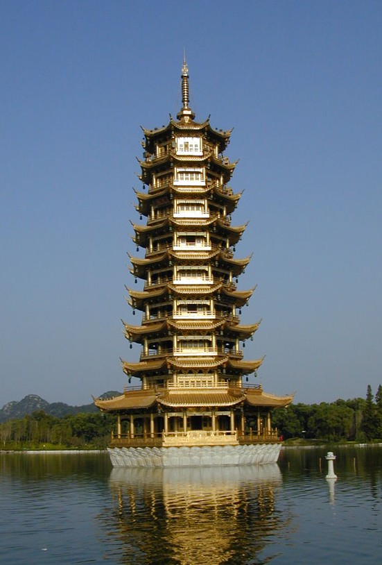铜浮雕 铜雕塑 铜装饰 铜建筑工程 桂林铜塔