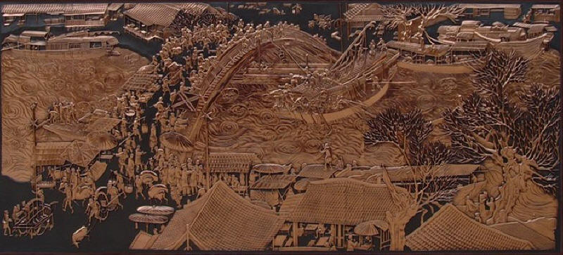 铜壁画厂家 艺术铜浮雕画公司