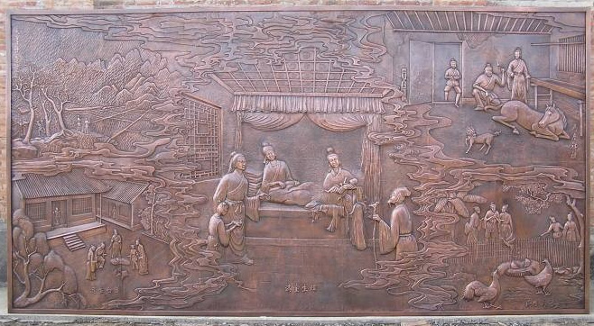 铜壁画厂家 艺术铜浮雕画公司