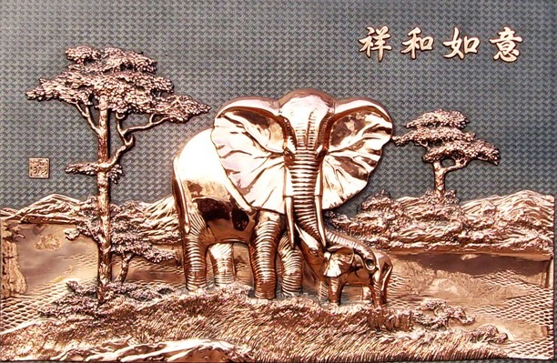 艺术铜浮雕画公司 铜壁画厂家