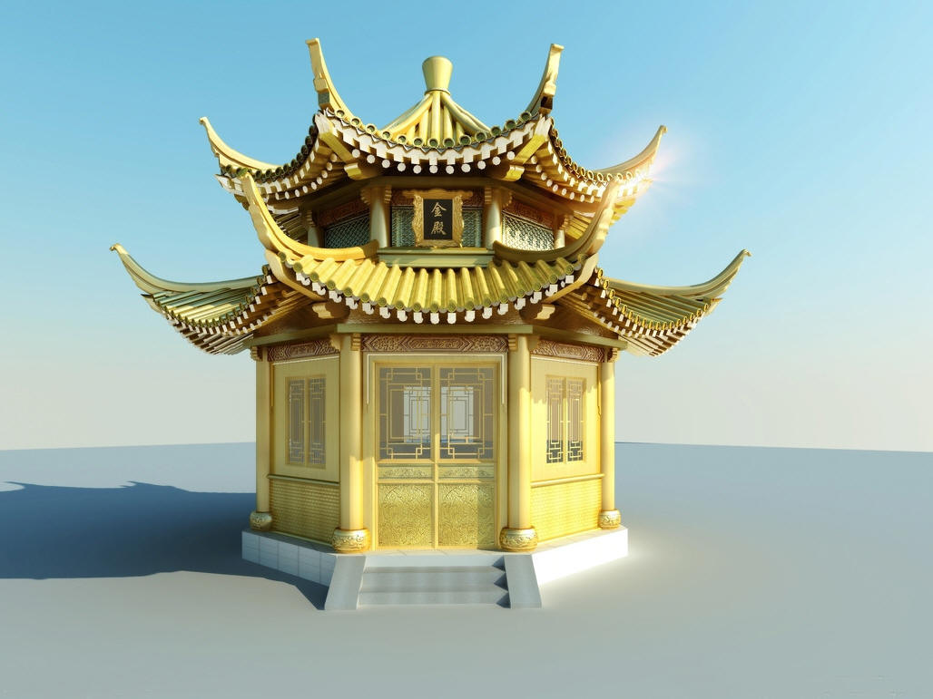 铜装饰 铜建筑公司 金殿