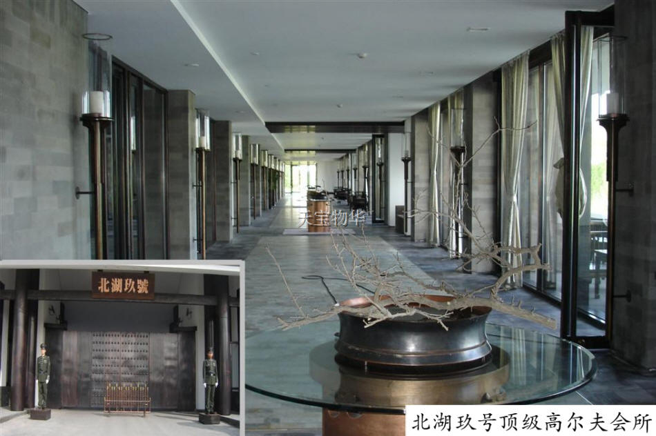 铜装饰 铜建筑工程案例--北湖九号顶级高尔夫会所