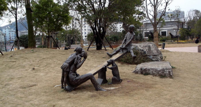 园林艺术铜雕塑 铜雕像