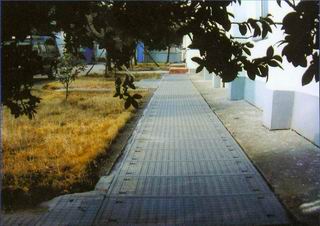 玻璃钢电缆沟盖板施工案例