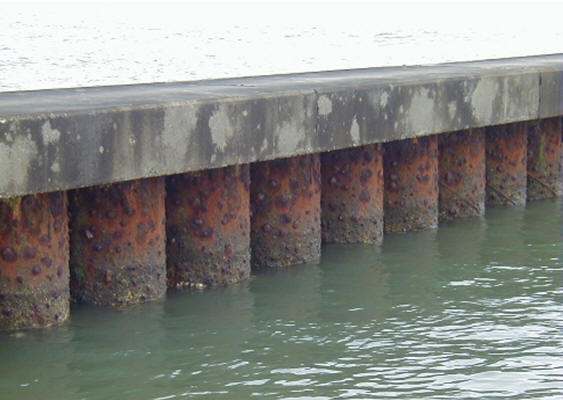 海洋浪花飞溅区腐蚀 防腐涂料厂家