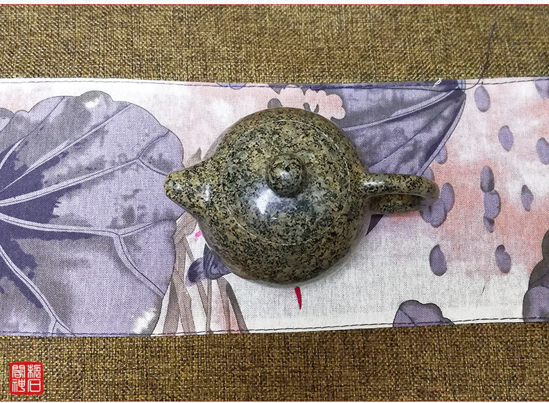 神石阁中华麦饭石茶壶|纯手工壶|西施壶|功夫茶壶|手把壶|小茶壶|石壶