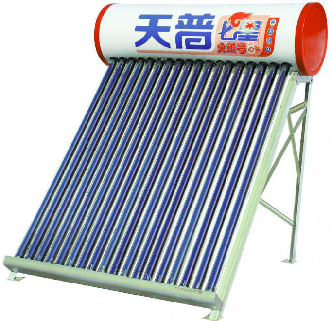 天普太阳能热水器七星火炬号