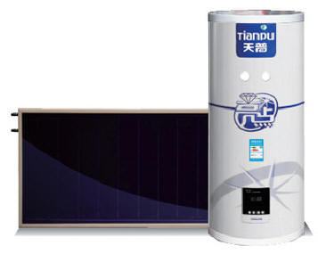 天普太阳能热水器亮点-壁挂式
