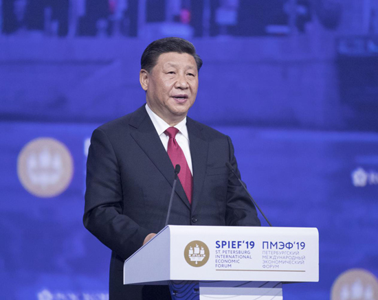 国家主席习近平在中俄建交70周年纪念大会上讲话