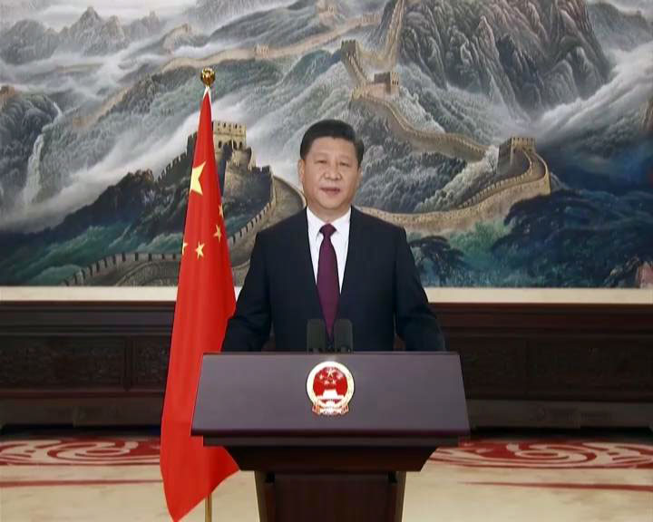 国家主席习近平发表二〇一七年新年贺词