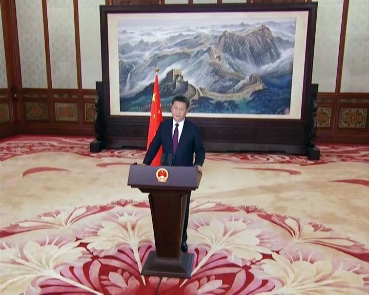 国家主席习近平发表二〇一七年新年贺词