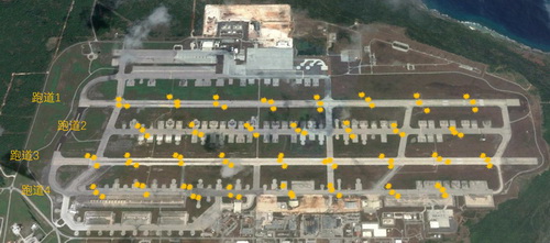 用导弹瘫痪4条跑道示意图