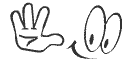网页素材图片 手指箭头